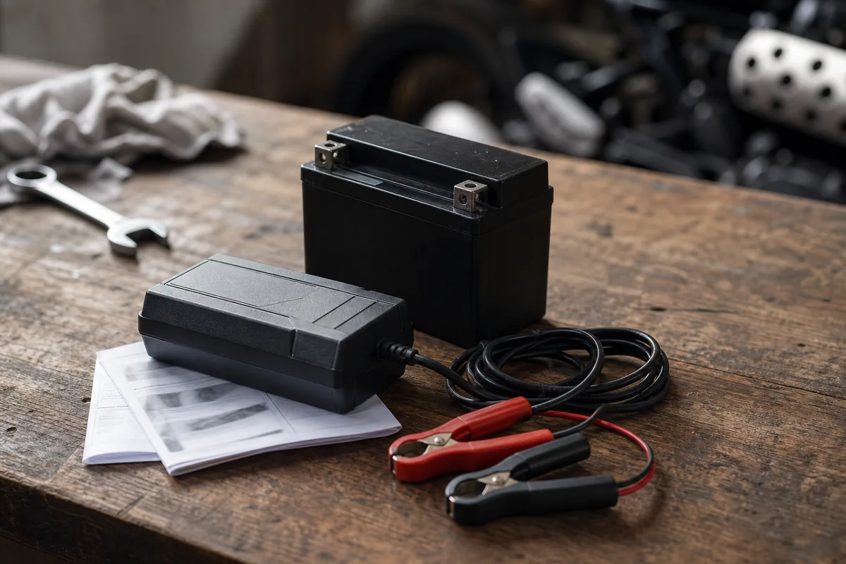 Chargeur pour moto : ce que dit vraiment la fiche technique