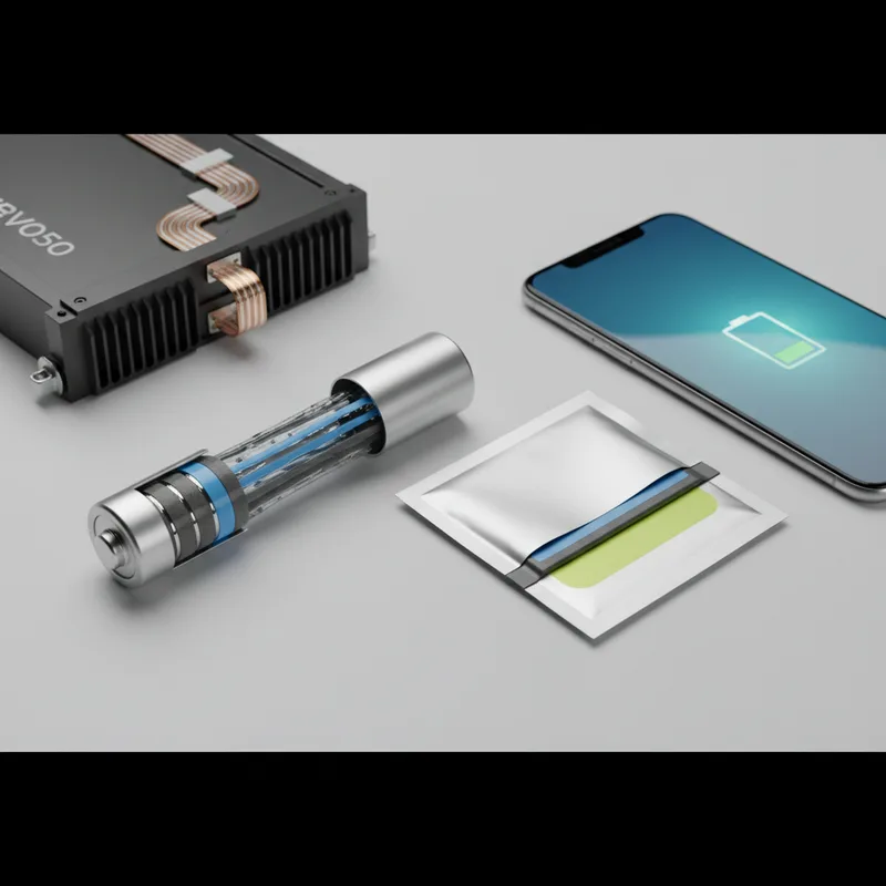 Batteries lithium-ion vs lithium-polymère : guide comparatif complet